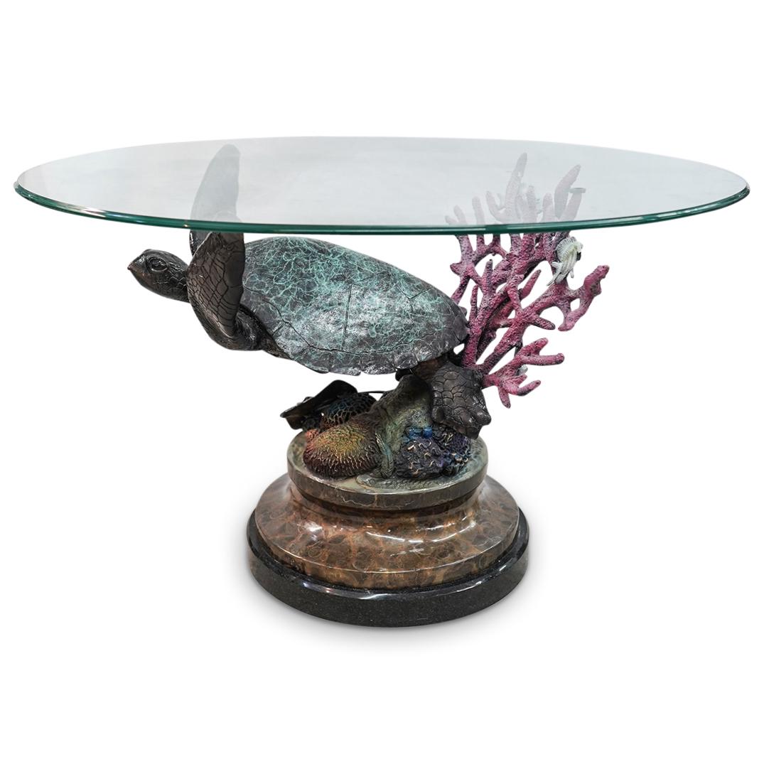 Duane Scott (American) "Tranquility" Bronze Table (1 of 10)