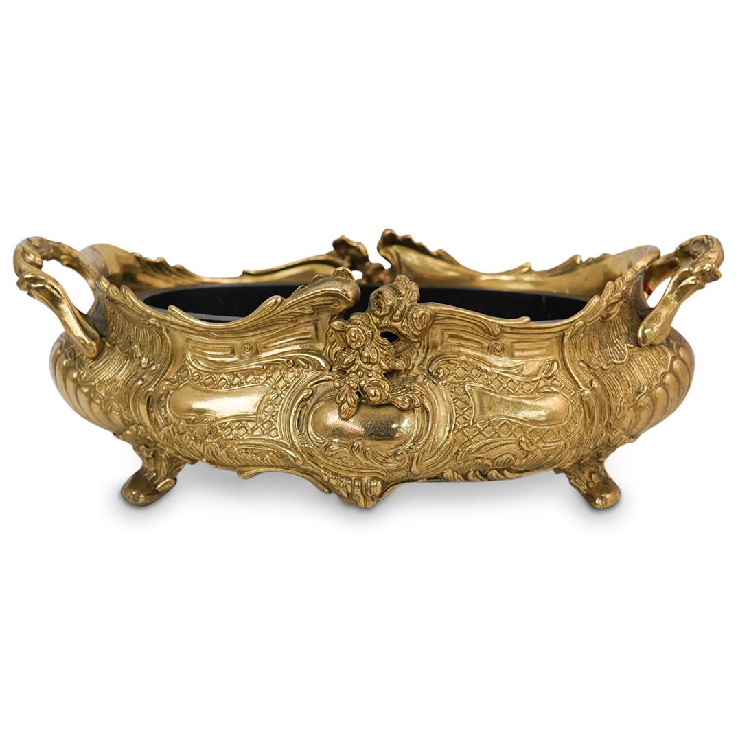 Art Nouveau Gilt Bronze Planter (1 of 5)