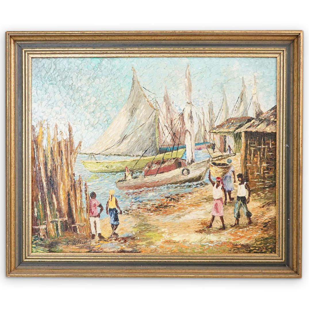 E. P. Charles (Haiti, 1945-2002) Original Painting (1 of 5)