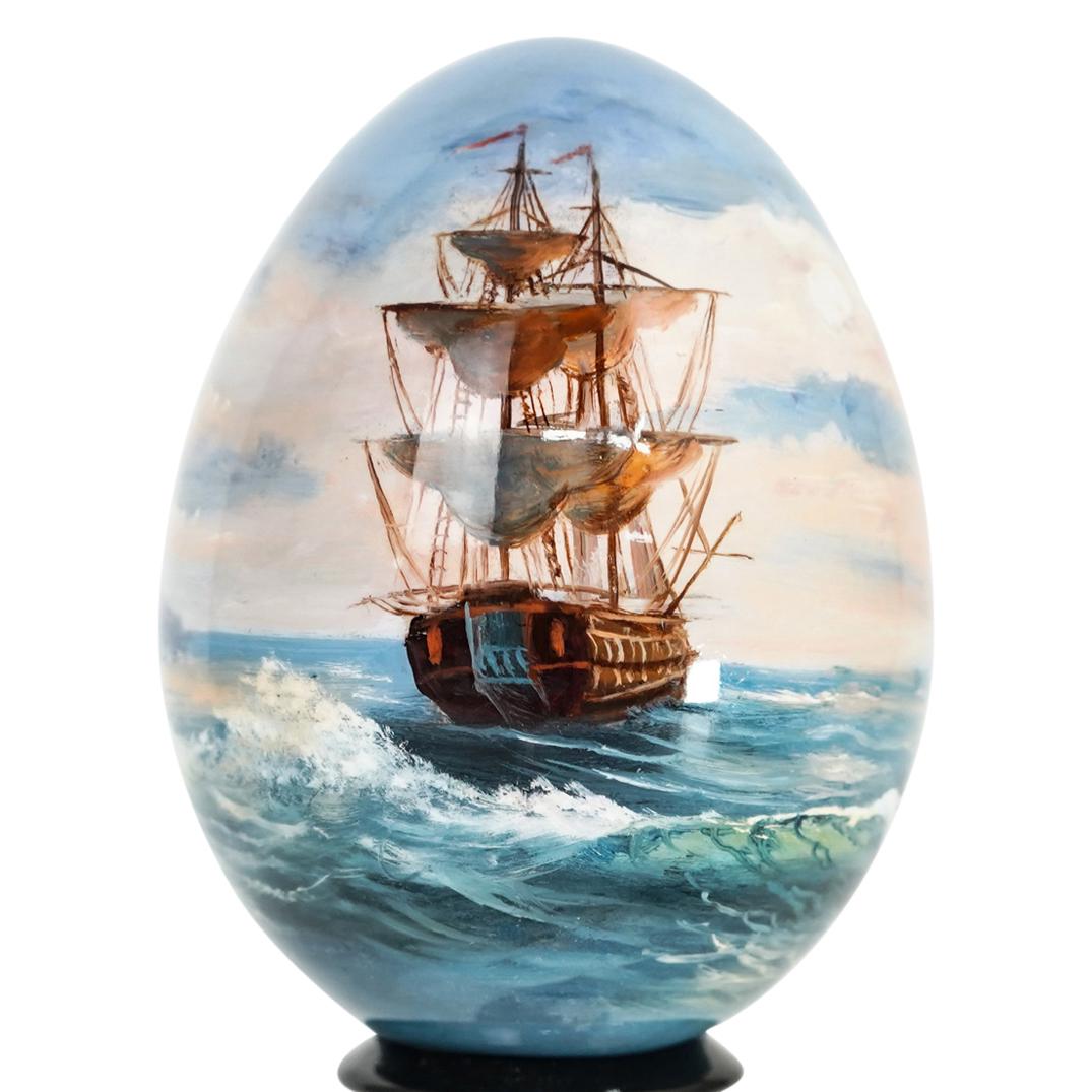 Russian Hand Painted Egg (1 of 6)