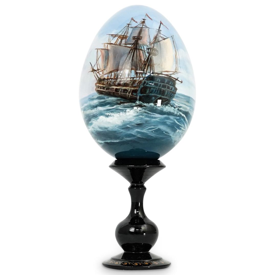 Russian Hand Painted Egg (1 of 6)