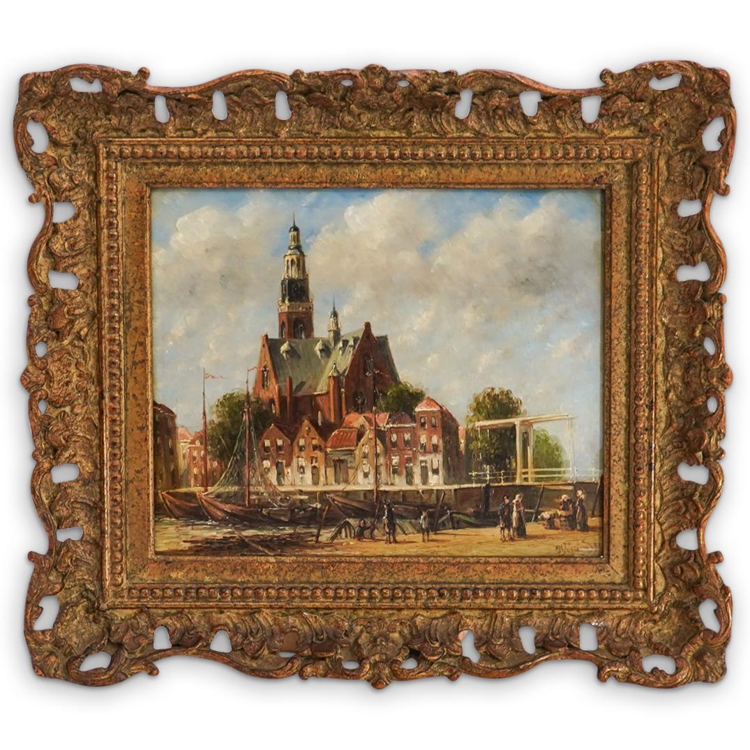 Dutch Painting by Petrus Gerardus Vertin (1819-1893) (1 of 4)