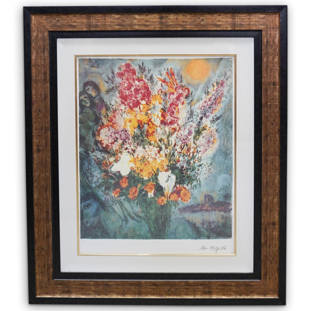 Marc Chagall "Original Bouquet" Signed Lithograph (1 of 4)