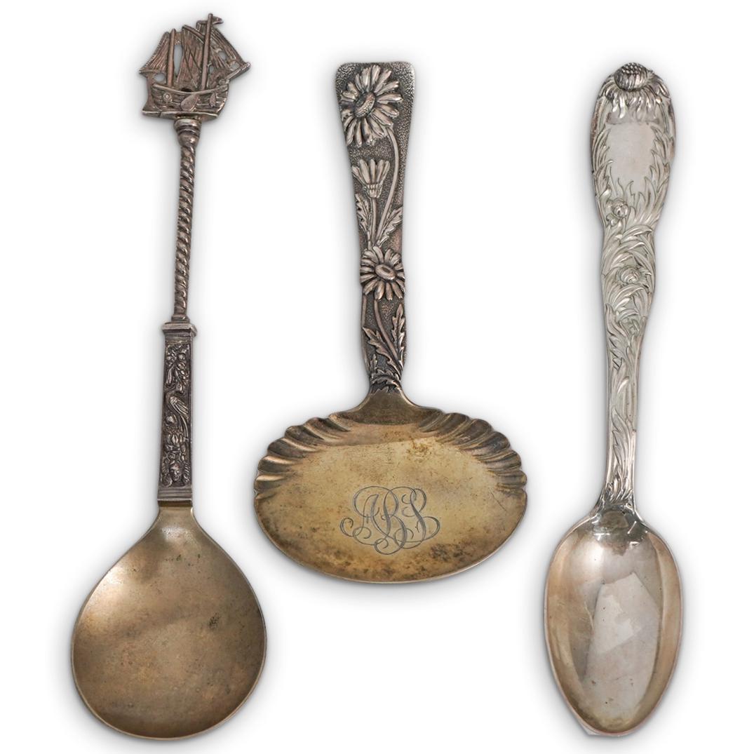 (3pc) Tiffany & Co. Sterling Flatware (1 of 5)