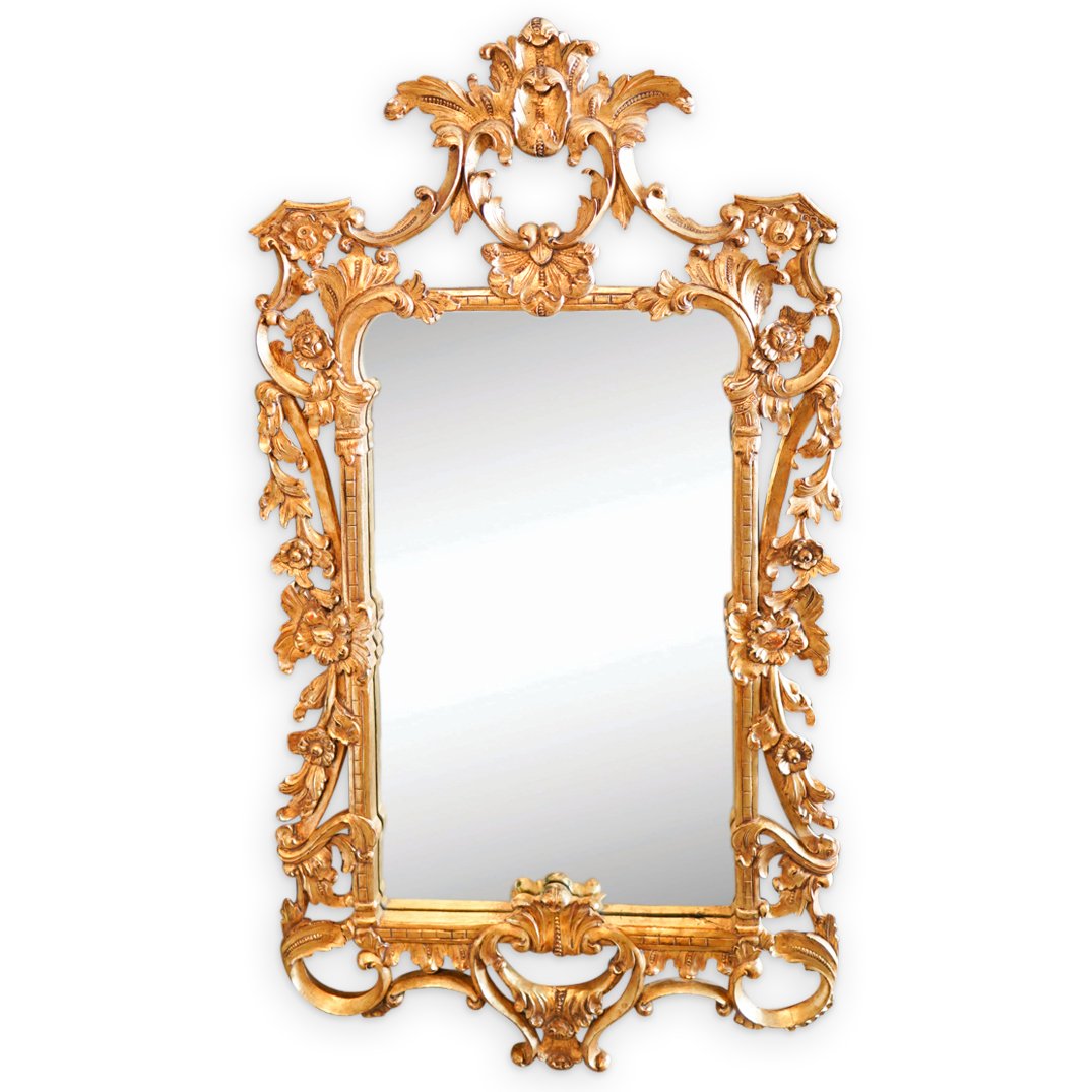 Italian Gilt Wood Mirror (1 of 4)