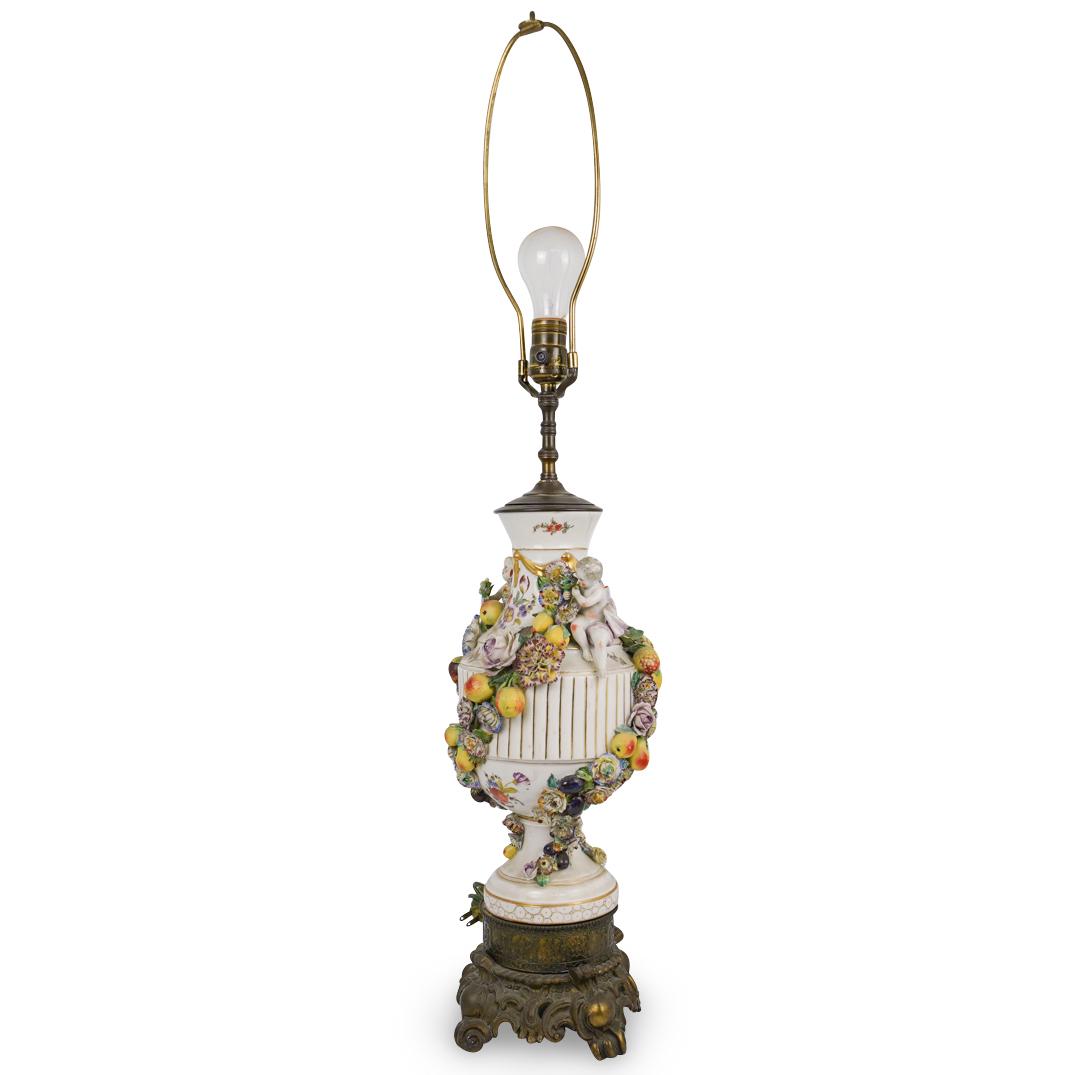Meissen Porcelain Lamp (1 of 7)