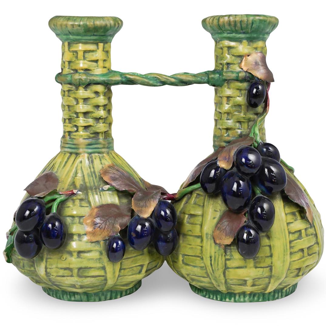 Art Nouveau Amphora Double Vase (1 of 6)