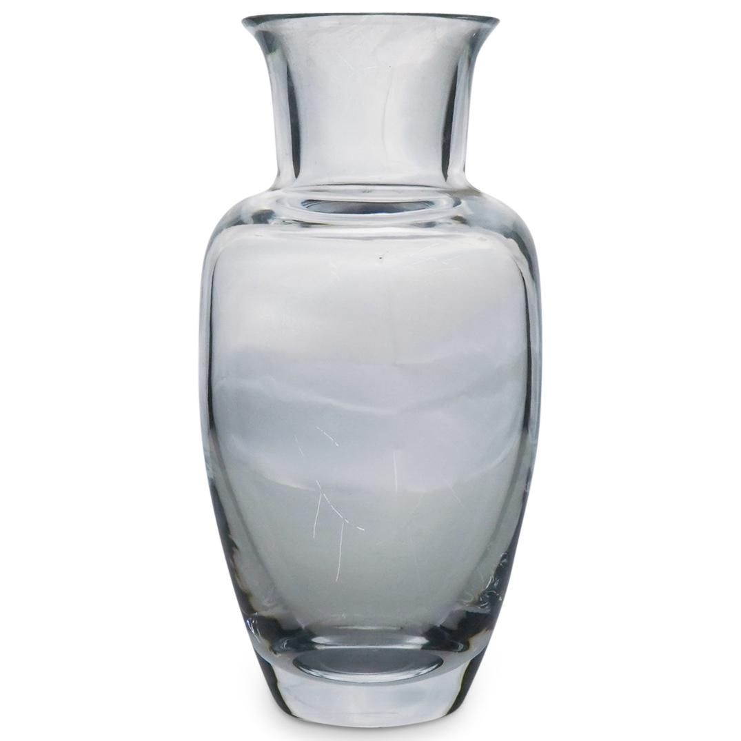 Daum Clear Glass Vase (1 of 2)
