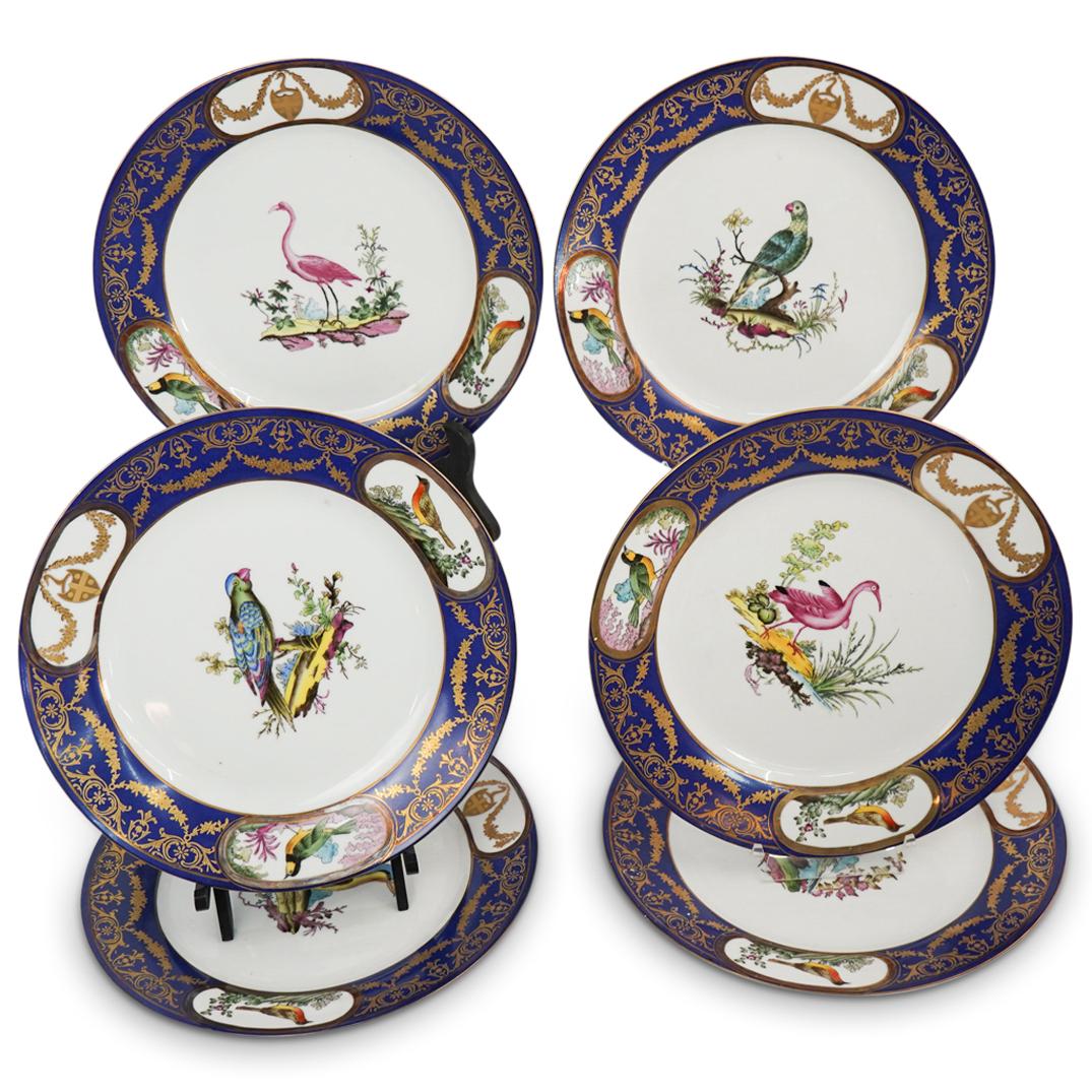 (6 Pcs) Chelsea House Porcelain Dinner Plates (1 of 9)