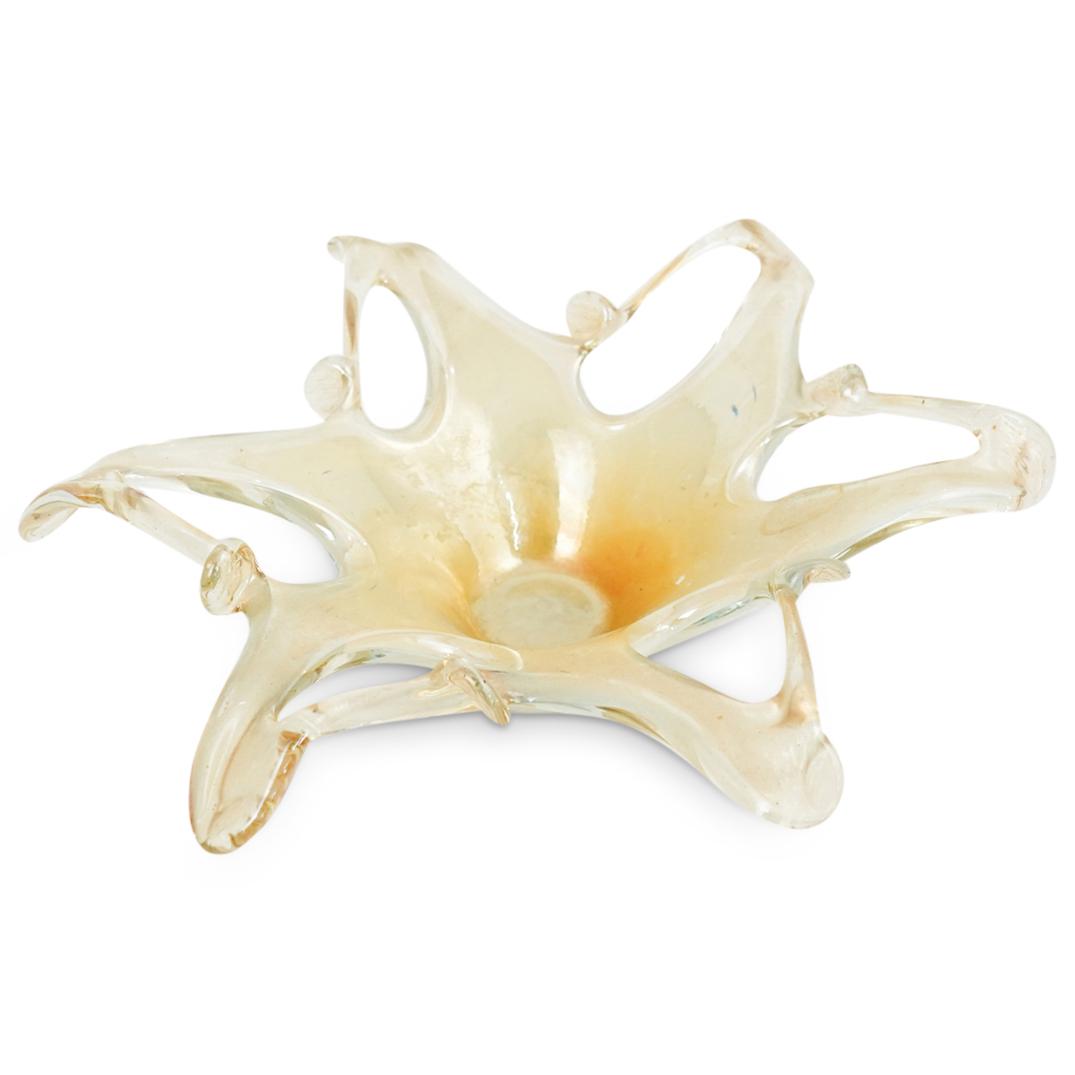 Murano Starfish Art Glass Bowl (1 of 6)