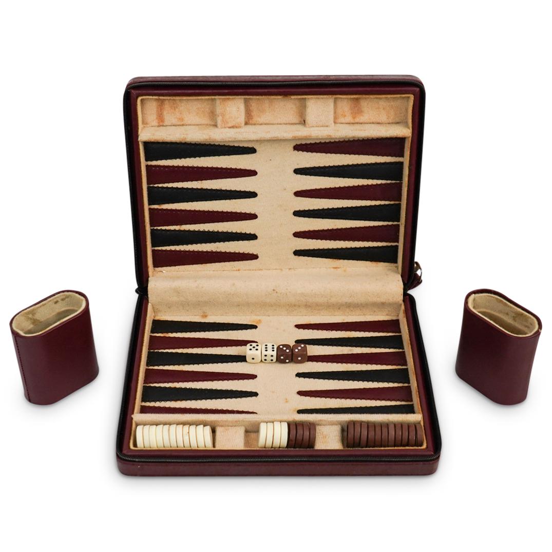 Vintage Travel Backgammon Set (1 of 4)