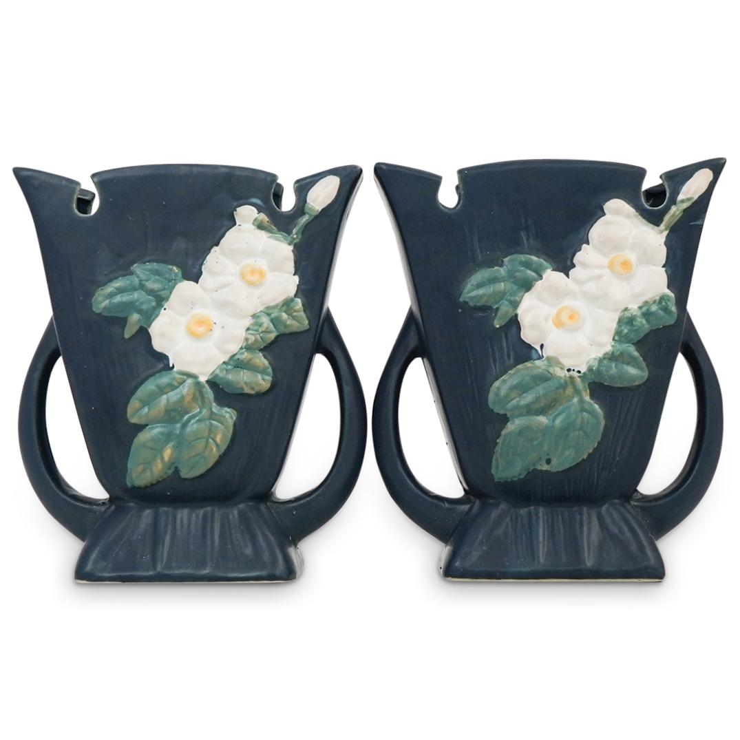 Pair Of Roseville Style Vases (1 of 4)