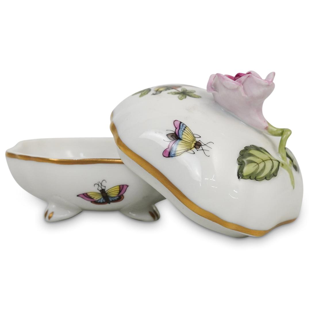 Herend Porcelain "Rothschild" Trinket Box (1 of 7)