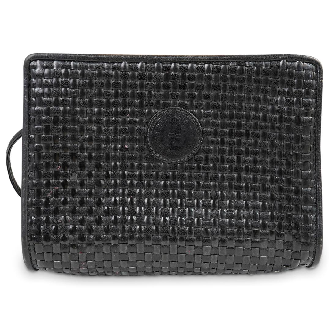 Fendi Woven Leather Handbag (1 of 3)