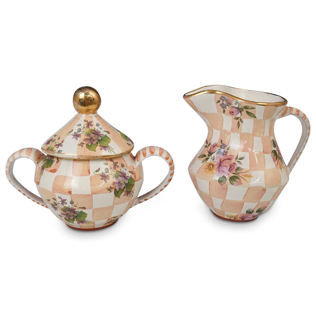 MacKenzie-Childs Creamer & Sugar Holder (1 of 4)