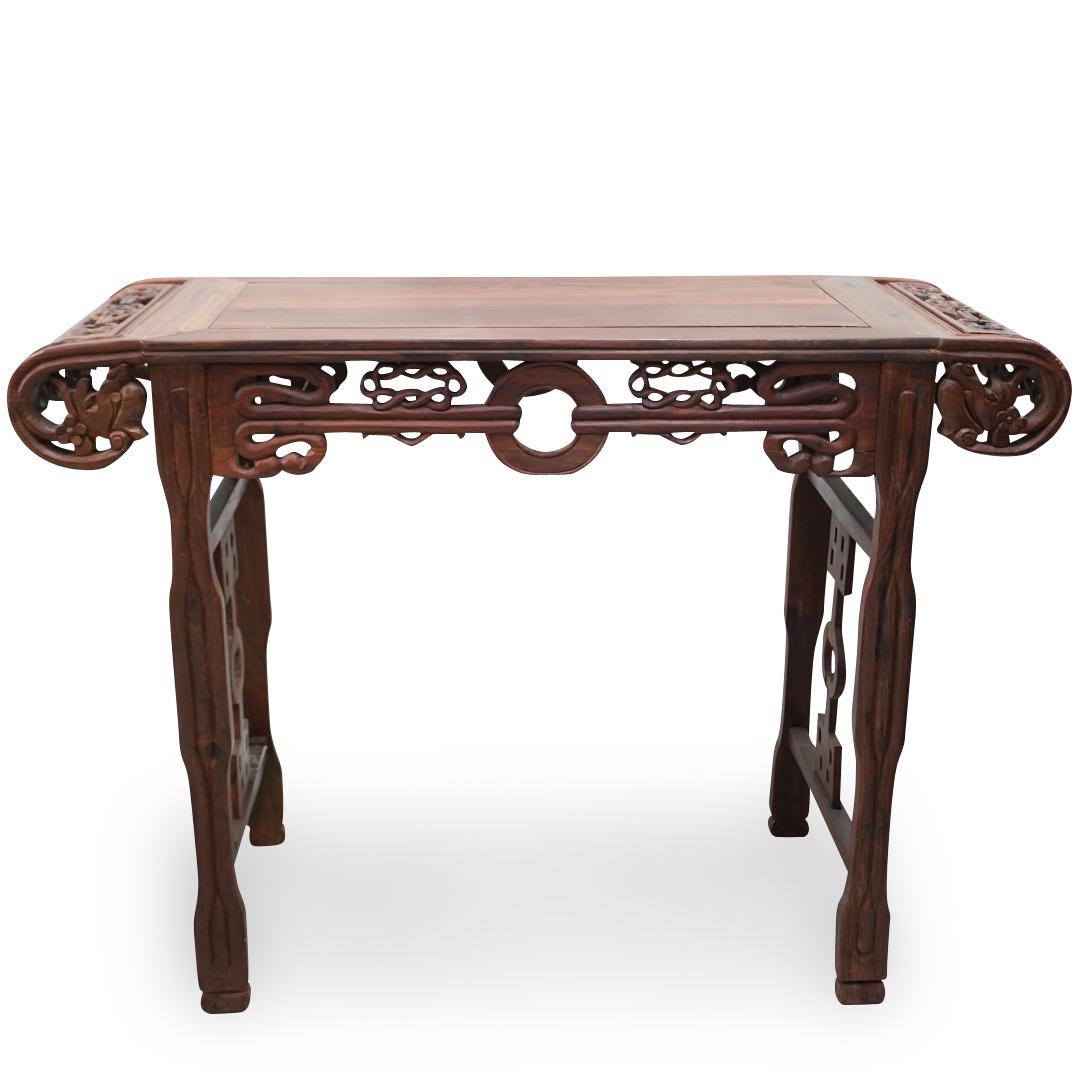 Chinese Carved Wood Altar Table (1 of 4)