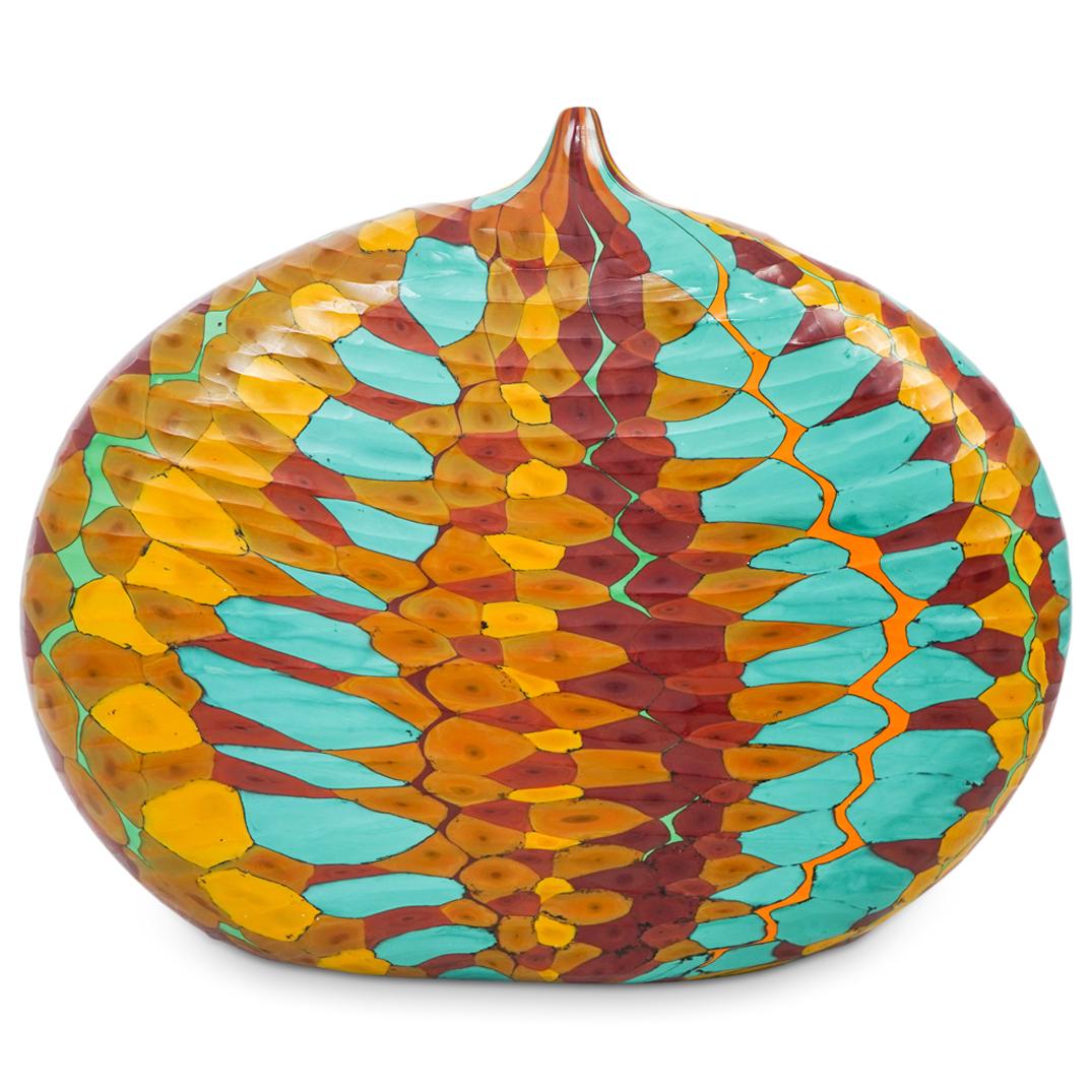Massimo Micheluzzi (B. 1957) Murano Glass Vessel (1 of 4)