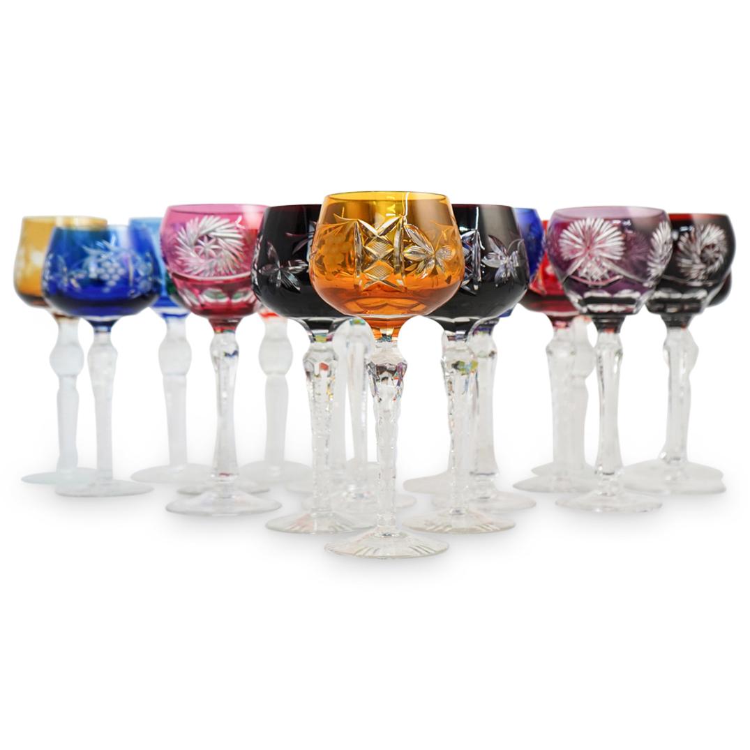 (20Pc) Bohemian Crystal Stemware Set (1 of 5)