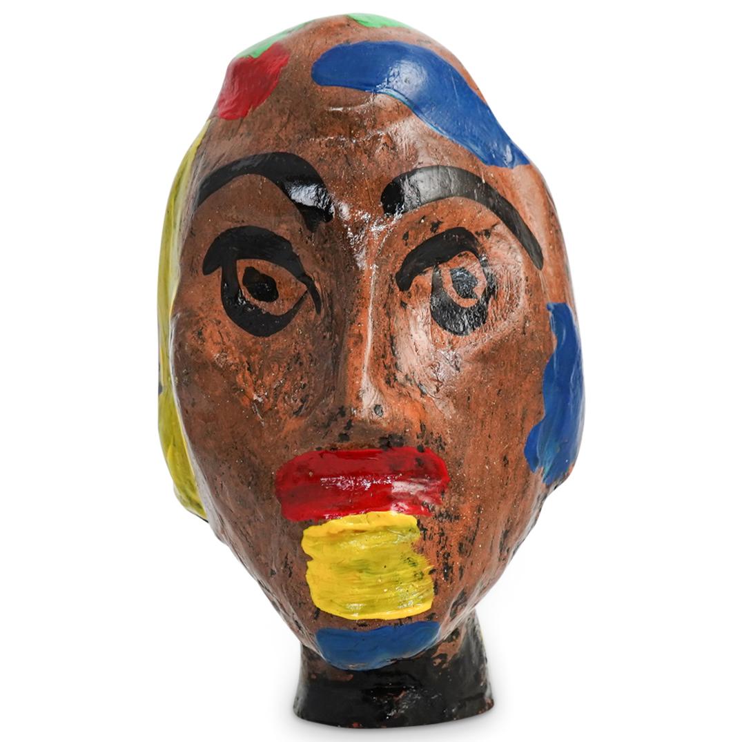 Peter Keil (German, b. 1942) Painted Bust (1 of 4)