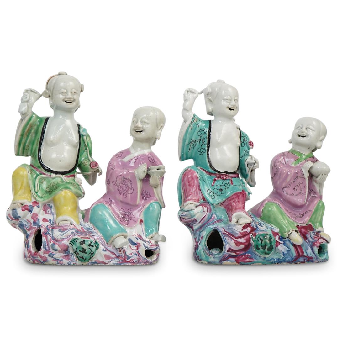 Chinese Ceramic Figural Groups (1 of 11)