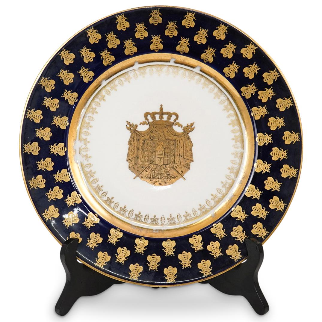 Antique Sevres Napoleonic Porcelain Cabinet Plate (1 of 5)