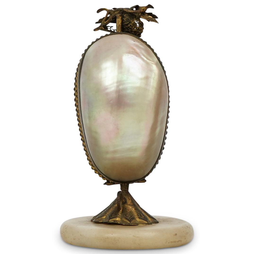 Antique Victorian Shell Casket (1 of 7)