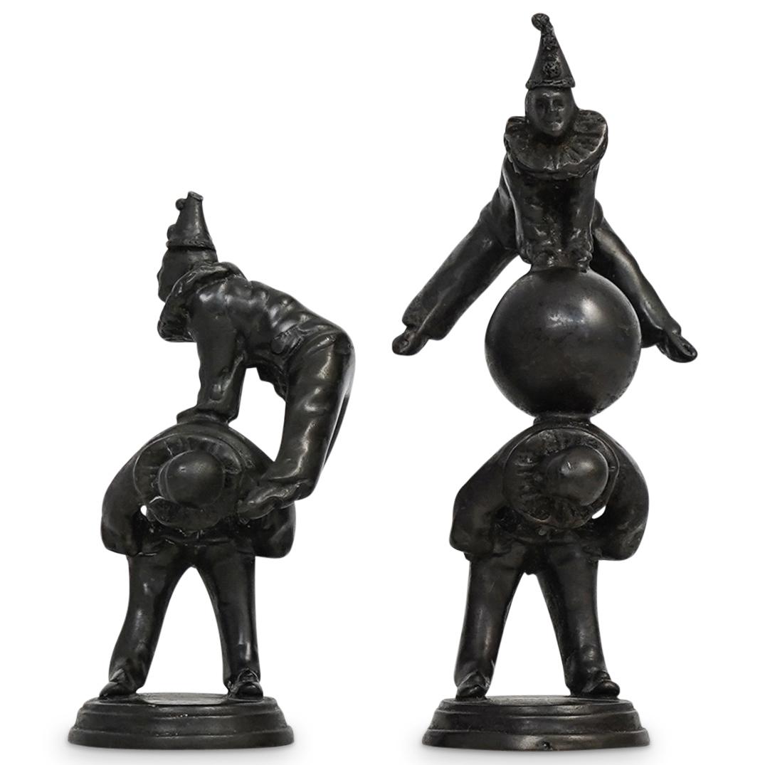 Pair of Vintage Clown Figurines (1 of 5)