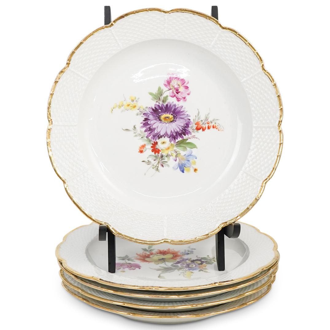 (5Pc) Meissen Porcelain Dishes (1 of 5)