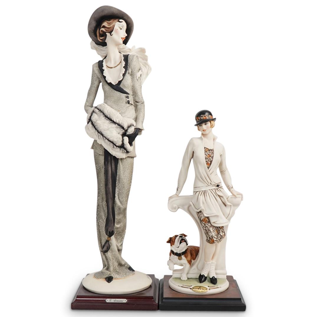 (2 Pc) G. Armani Porcelain Figurine Set (1 of 5)