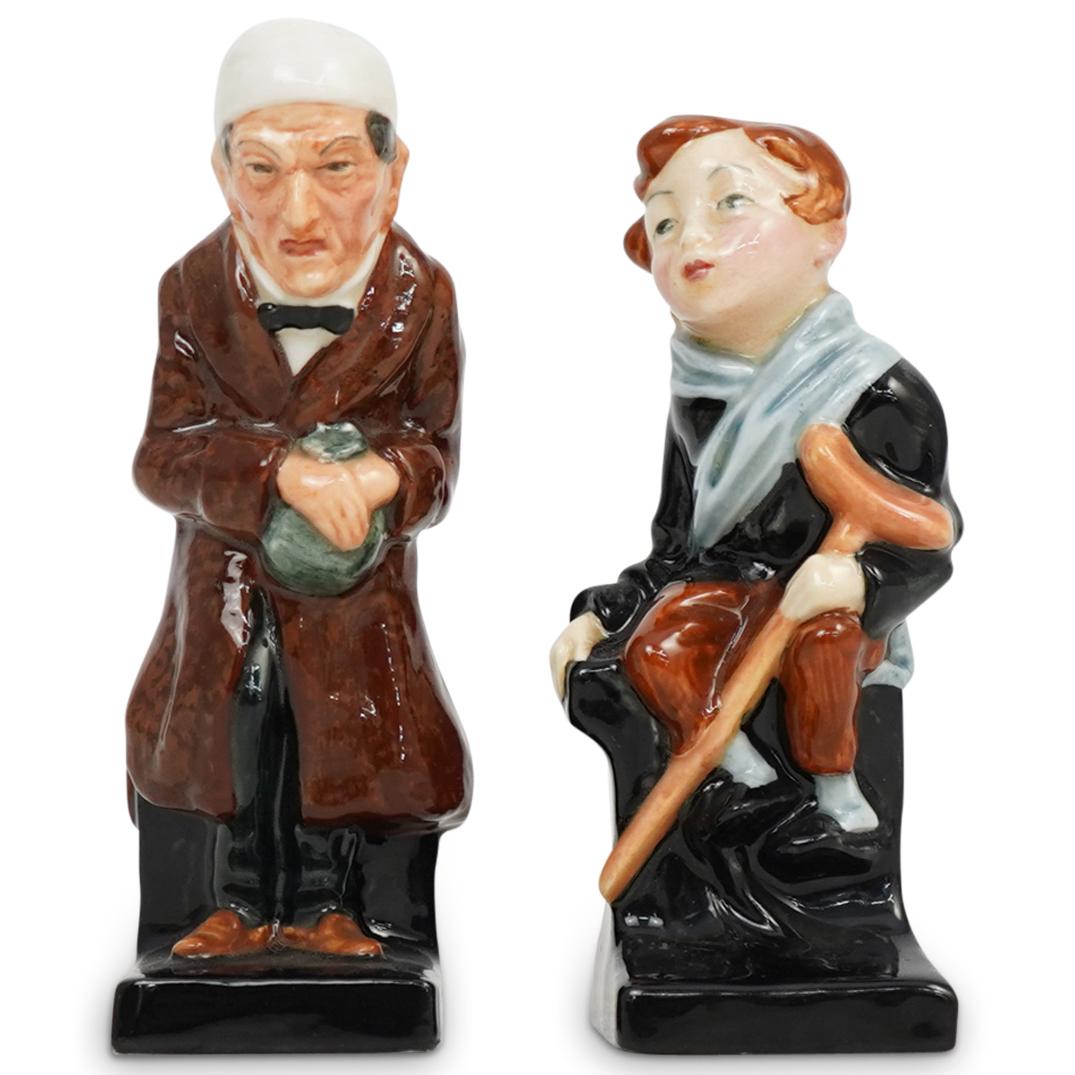 (2 Pcs) Royal Doulton Dickens "Christmas Carol" (1 of 2)