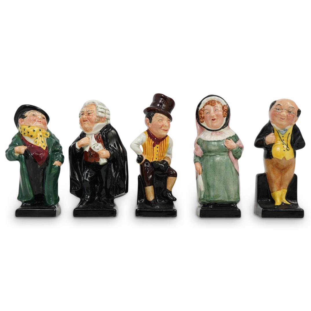 (5 Pcs) Royal Doulton Dickens "Pickwick Papers" (1 of 6)