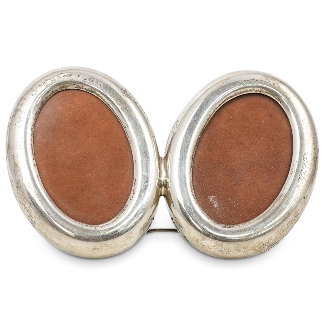 Vintage Mexican Sterling Silver Picture Frame (1 of 4)