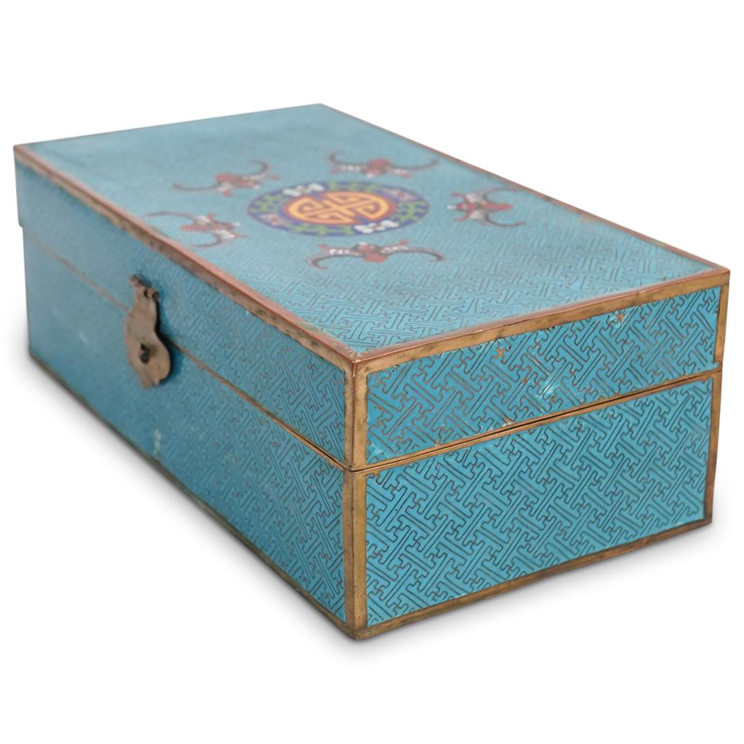 19th Cent. Chinese Cloisonne Box (1 of 6)