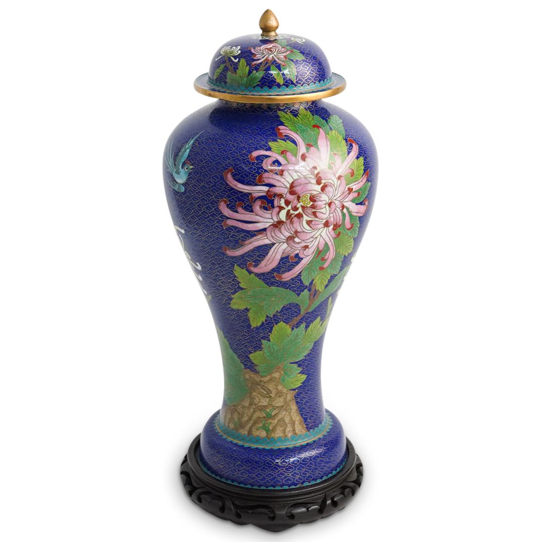 Chinese Cloisonne Urn (1 of 6)