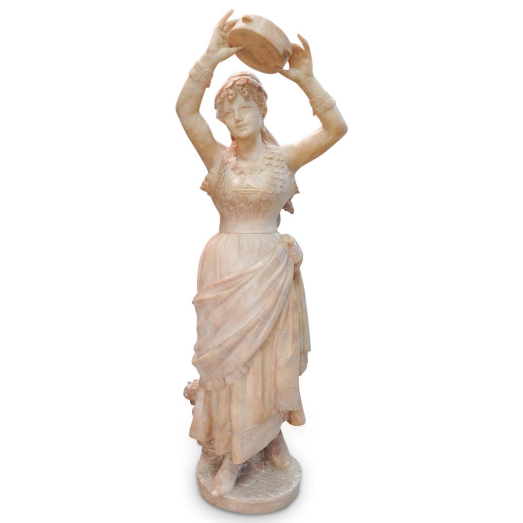 E. Battiglia Figural Alabaster sculpture (1 of 6)