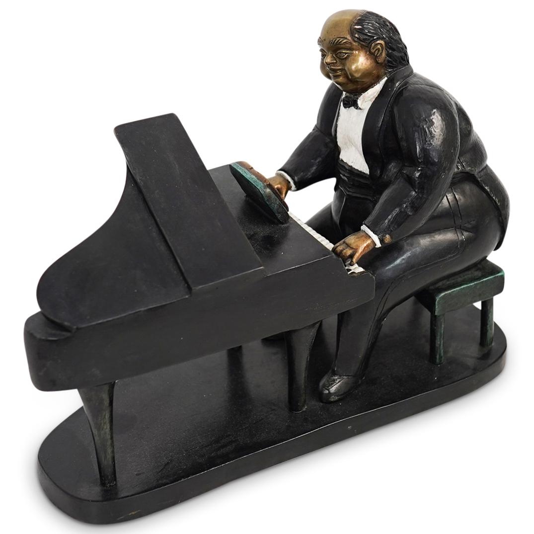 Bruno Luna (Mexican, b. 1963) Bronze Piano Player (1 of 4)