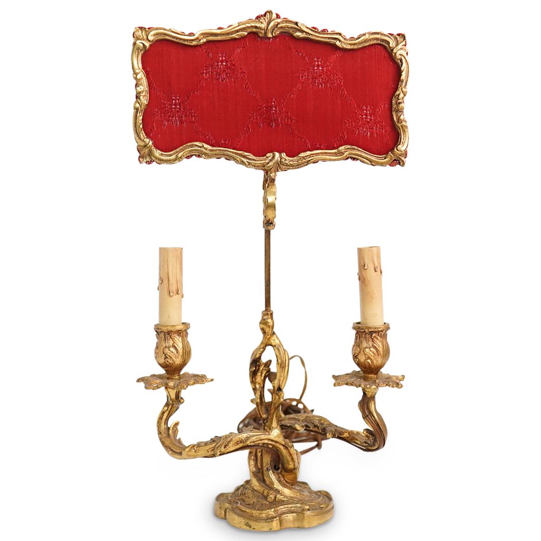 Dore Bronze Candelabra Table Lamp (1 of 8)