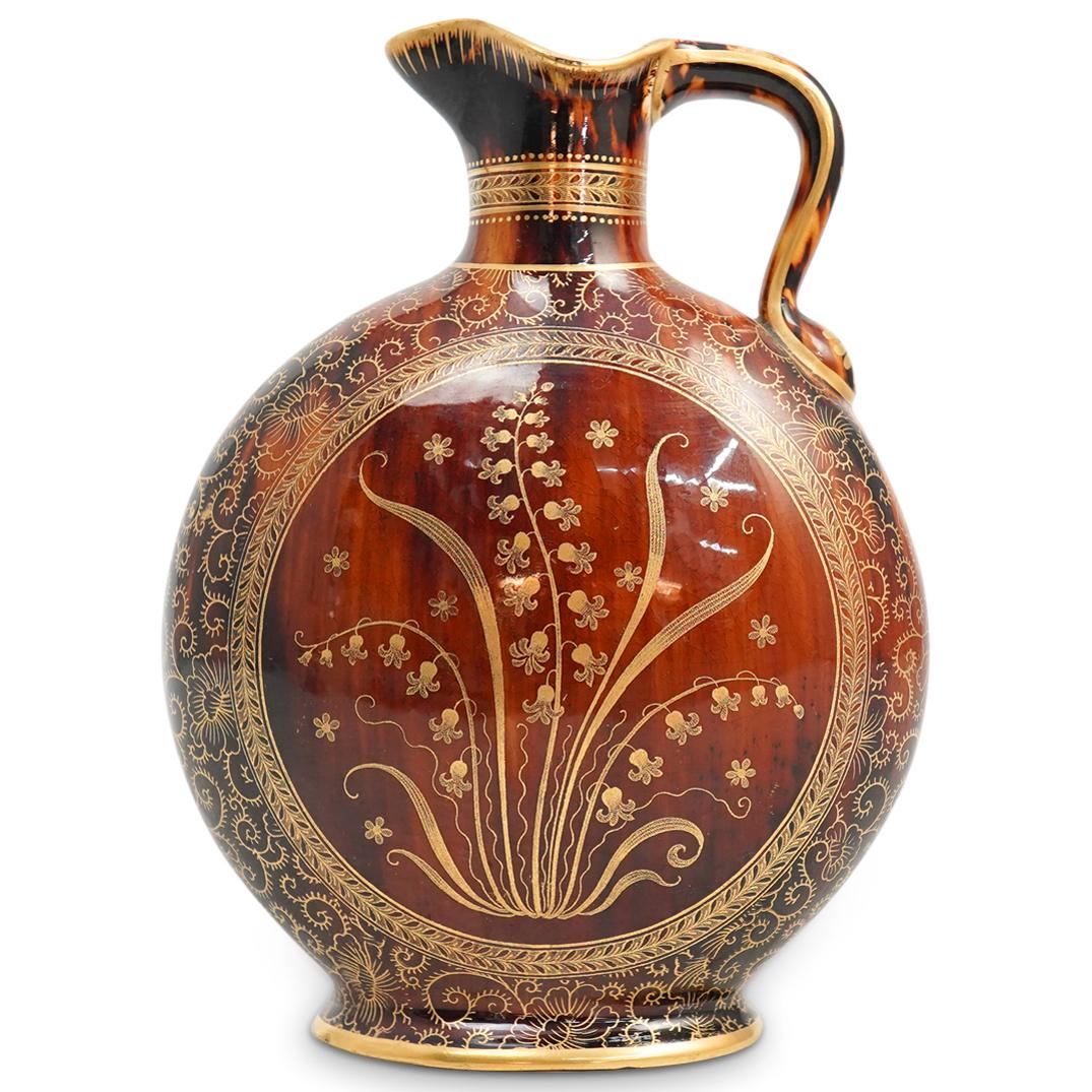 Possibly Christopher Dresser Tortoise Shell Porcelain (1 of 5)