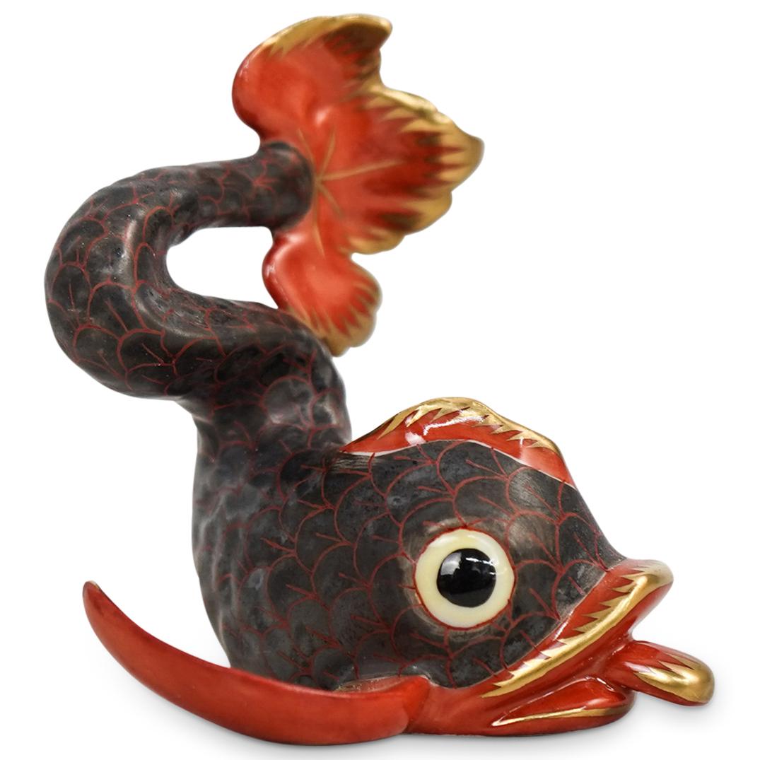 Herend Porcelain Koi Fish Figurine (1 of 5)
