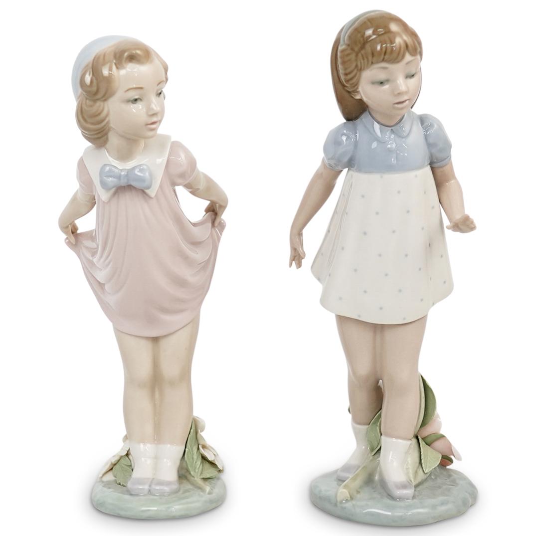 (2Pc) Lladro Porcelain Figural Grouping (1 of 13)