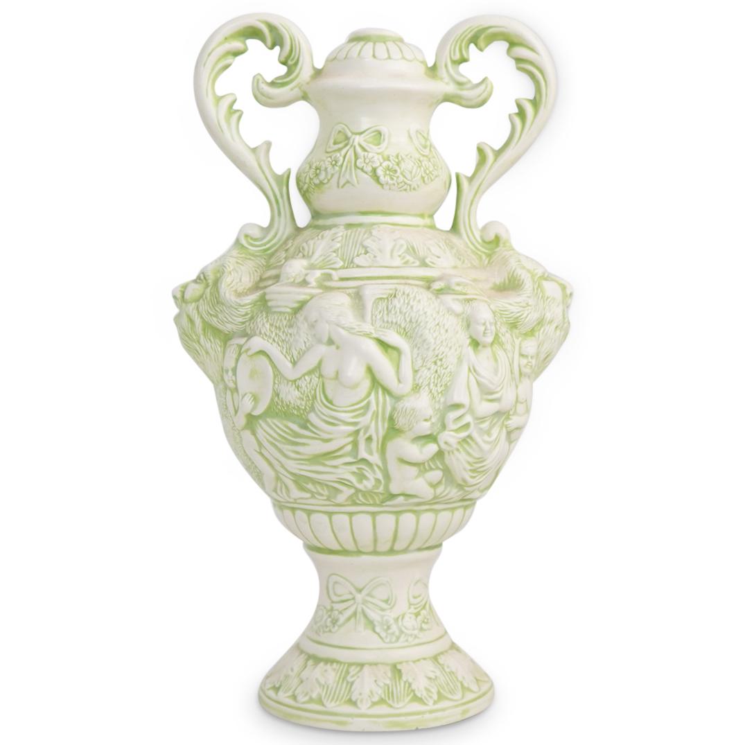 Relief Figural Decorative Porcelain Sculpture (1 of 5)