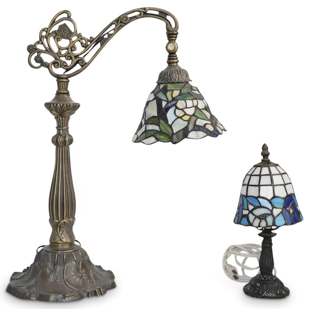 (2 Pc) Tiffany Style Table Lamps (1 of 5)