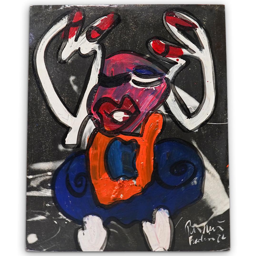 Peter Keil (German, 1942) Abstract Painting (1 of 4)