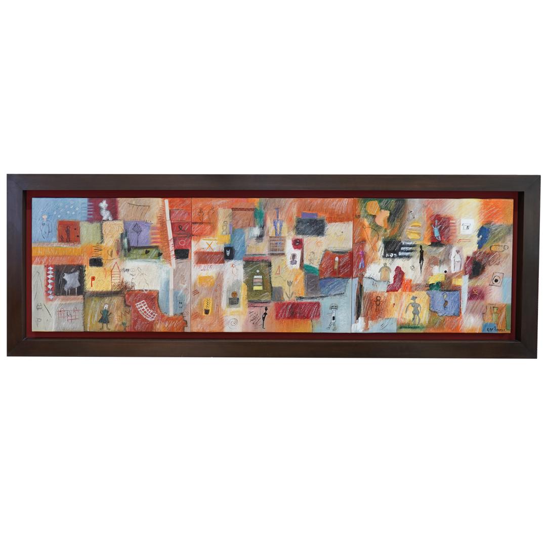 Ana Maria Guevara Abstract Acrylic Painting (1 of 7)