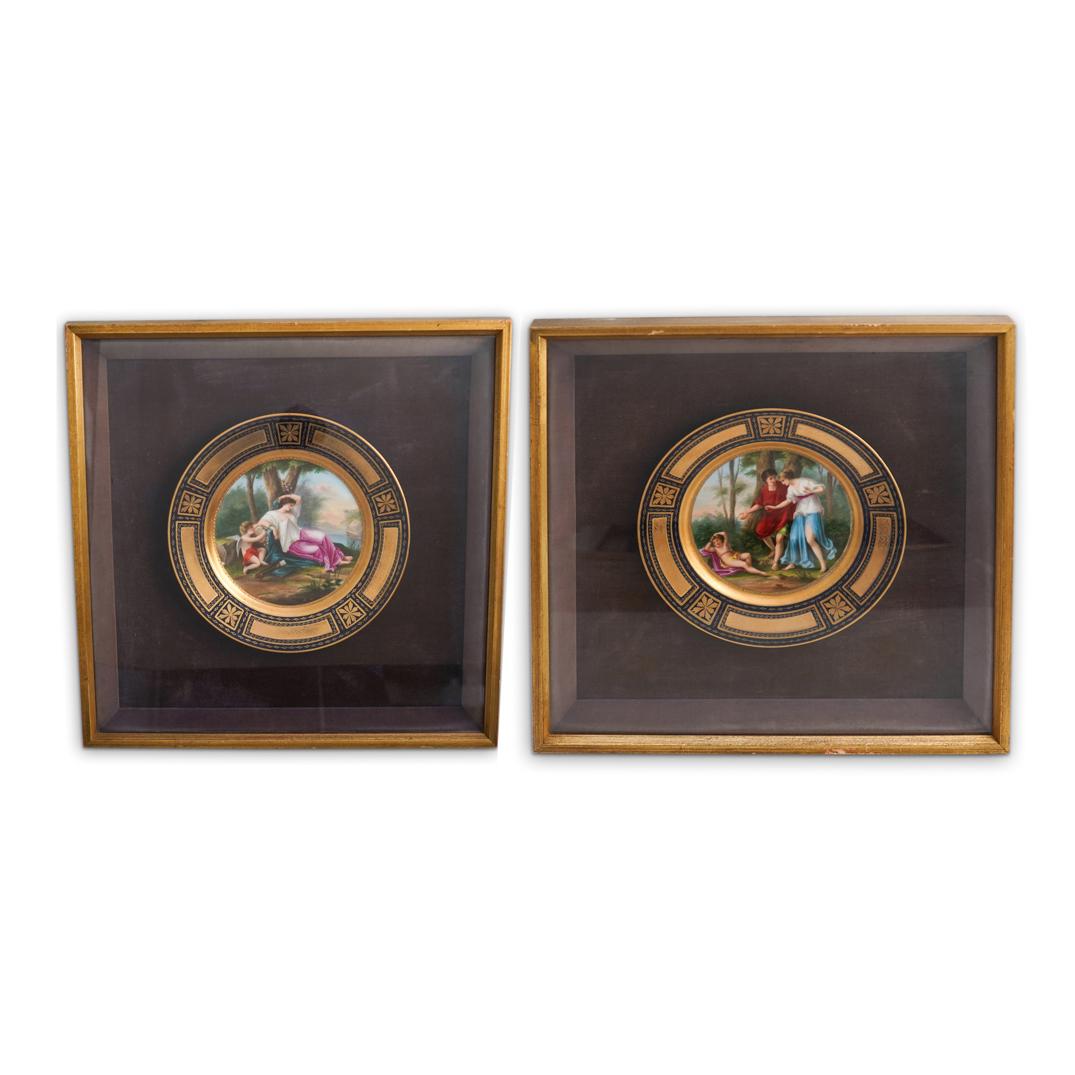 (2Pc) Royal Vienna Cabinet Plates (1 of 6)
