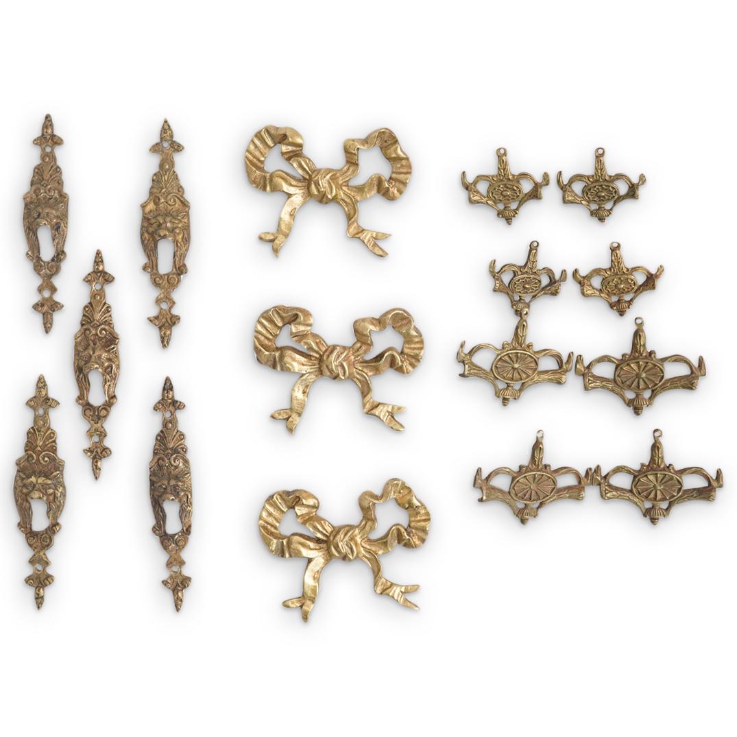 (16Pc) Antique Bronze Ornamental Hardware (1 of 5)