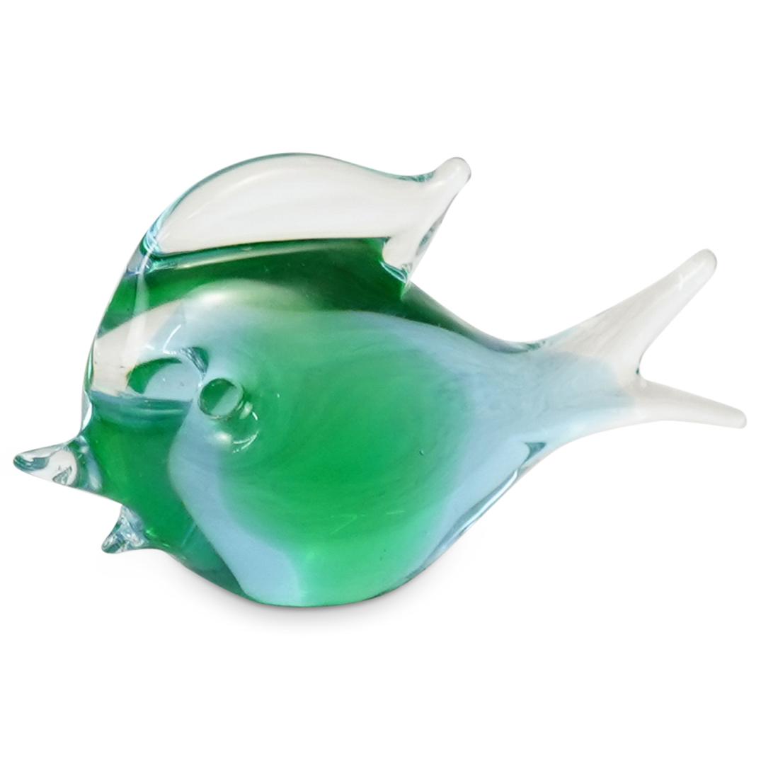 Murano Glass Fish Sculpture (1 of 3)