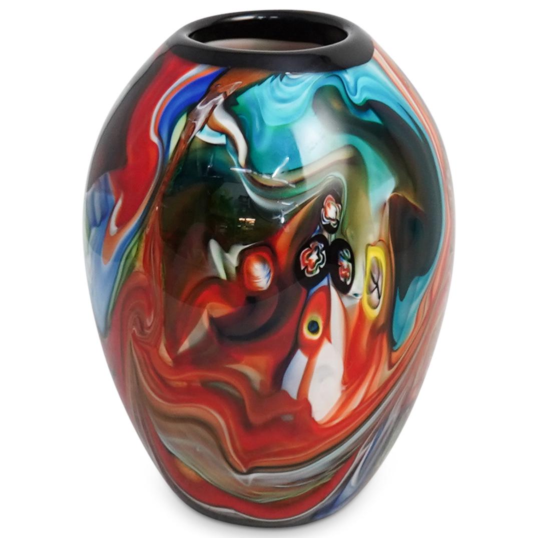 Murano Art Glass Vase (1 of 3)