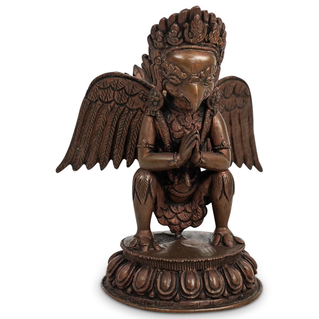 Himalayan Garuda God Bronze Statue (1 of 6)