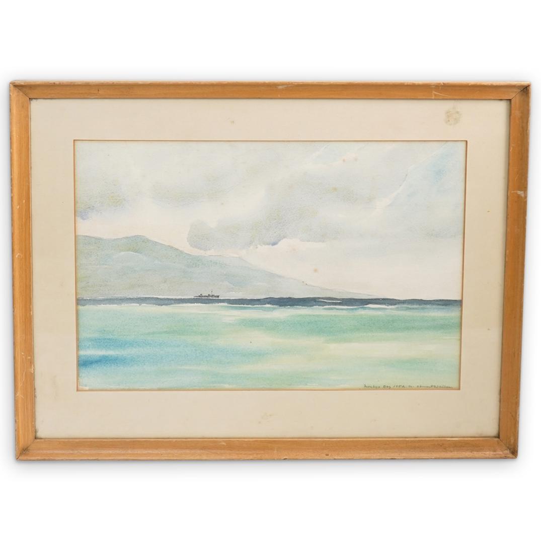 Stewart Walker "Montego Bay" Watercolor (1 of 8)
